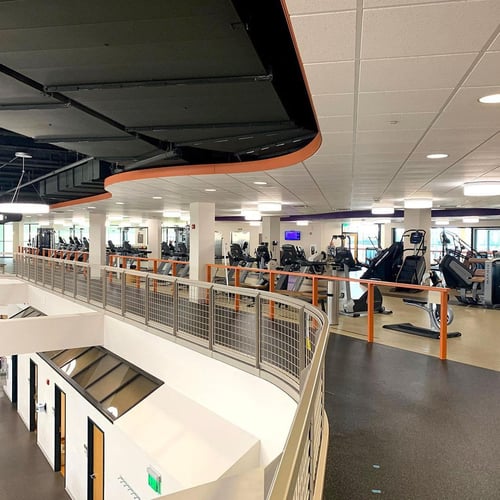 photo of Aspirus La Vita Fitness Center walking track.