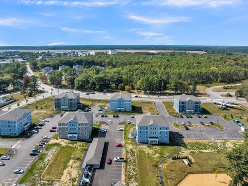 A bird's eye view at Atlantic Pointe, Brunswick, ME