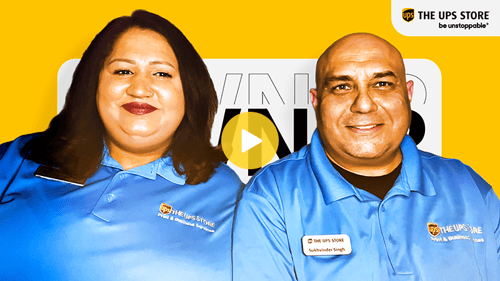 Meet The UPS Store Retail Owners Sukhvinder Singh and Jaskamal Kaur