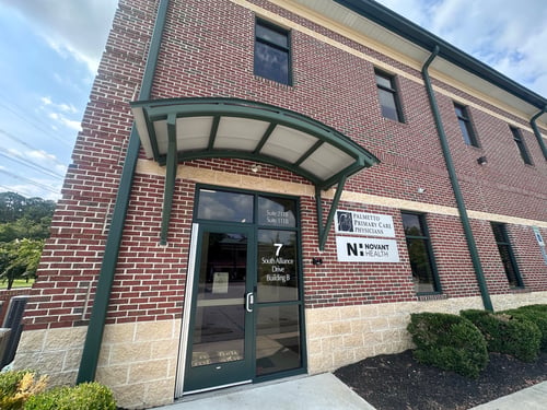 Exterior building entrance door for Novant Health General Surgery & Bariatrics - Goose Creek