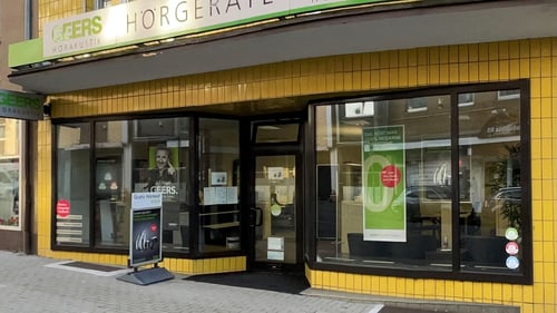Außenaufnahme vom GEERS Fachgeschäft