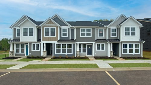 Winchester home plan stick at DRB Homes Trailside at Drayton Mills community