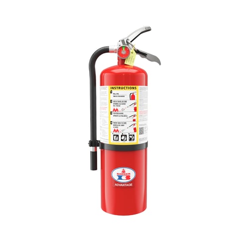 Corrosion Resistant Multipurpose Dry Chemical Fire Extinguisher