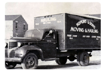 Hopkins & Sons, Inc. 
Moving the World since 1946