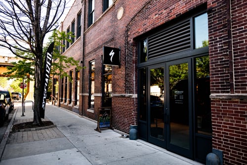 Specialized Chicago - Fulton Market Front ENtrance