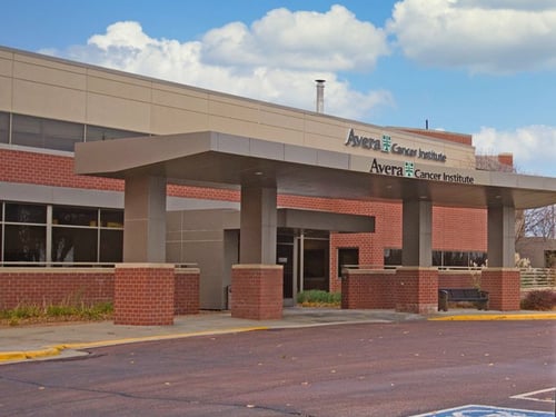 Avera Cancer Institute building, Mitchell, SD.