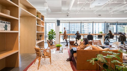 WeWork 18th & Chet - Coworking space interior view