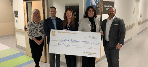 Lara Austin and Team, Supporting Comox Valley Healthcare Foundation.