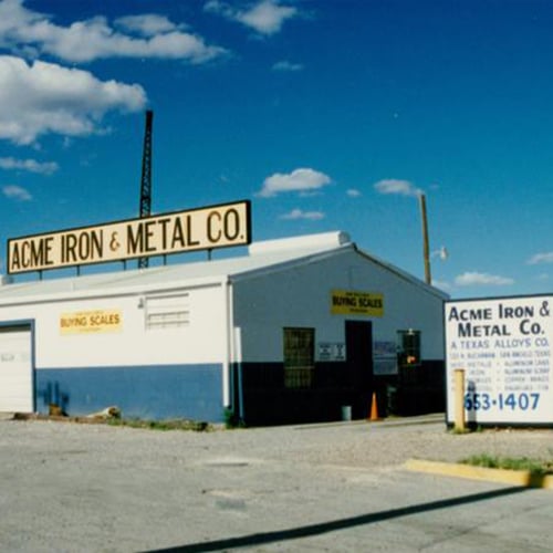 Acme Iron & Metal Building in San Angelo