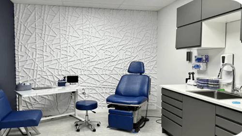 Exam room at Isom MD