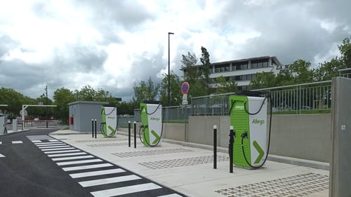 EV charging station Allego Basso Cambo