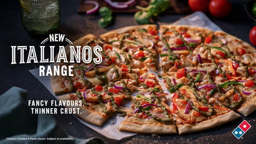 Domino's New Italianos Range