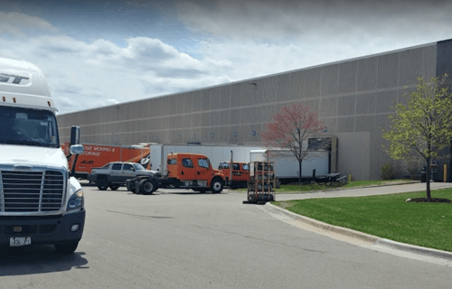 Rose Moving & Storage moving truck.