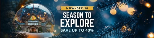 Save up to 40% at the Cabela's Season to Explore Sale