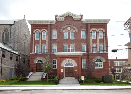 Property Exterior at Sacred Heart Apartments in Lawrence, MA