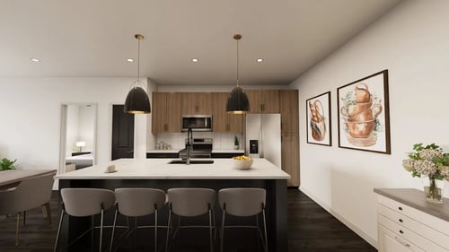 Kitchen at The Residences at The Gilmore in Gilbert, AZ