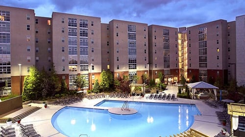 westmar student lofts pool