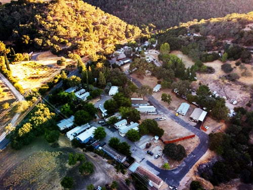 Aerial View at Resthaven, Paso Robles, CA