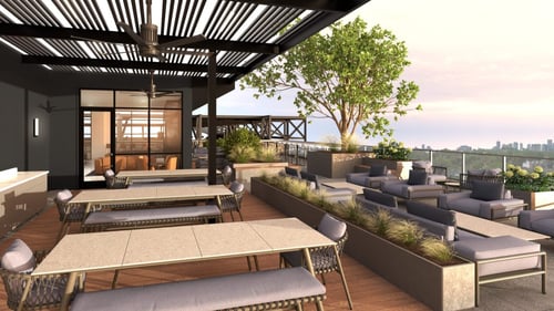 outdoor sky lounge