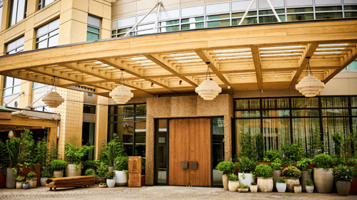 Entrance to 1 Hotel Seattle