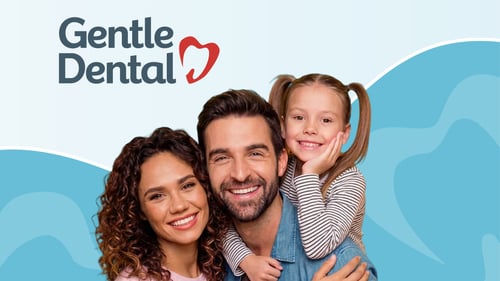 Gentle Dental smiling family