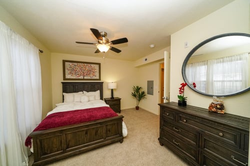 Bedroom at Andover Pointe Apartments in La Vista, NE 68138
