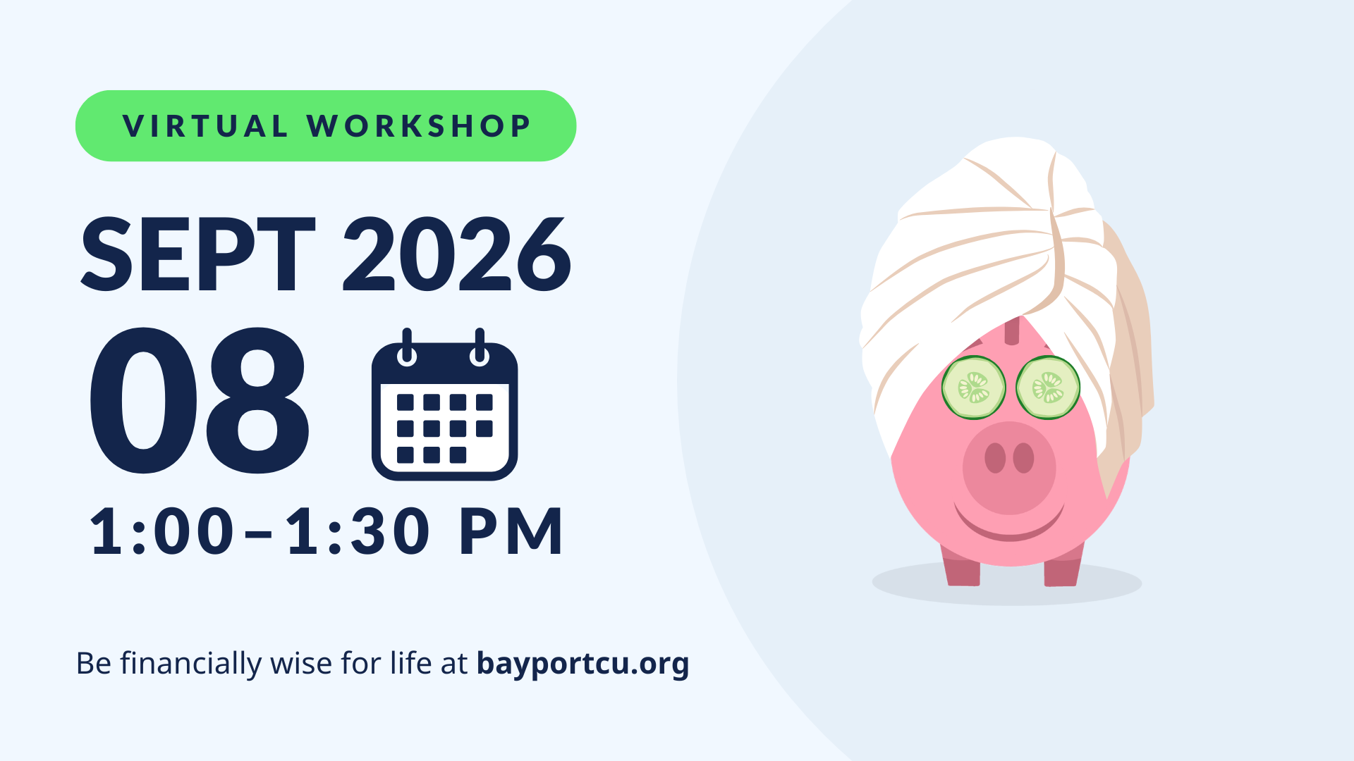 Your path to financial self care on Sept 8, 2026