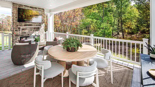 Luxury outdoor living options