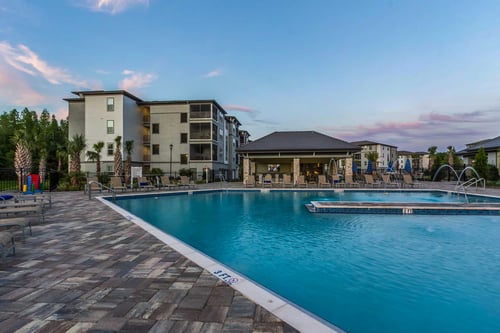 Swimming Pool at The Oasis at Highwoods Preserve in Tampa, FL