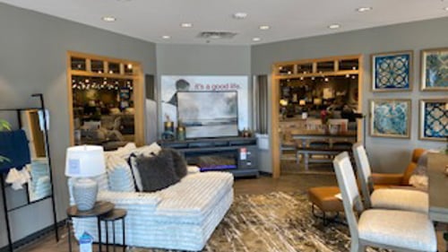 Cape Girardeau Slumberland Furniture living room layout