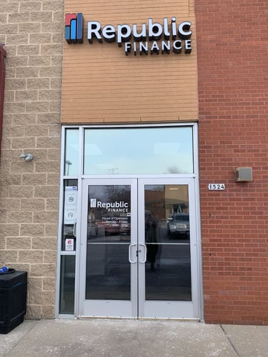 S 108th Street, WI Republic Finance Branch