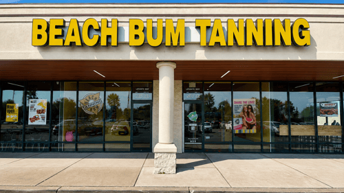 Beach Bum store front in Bayonne, NJ