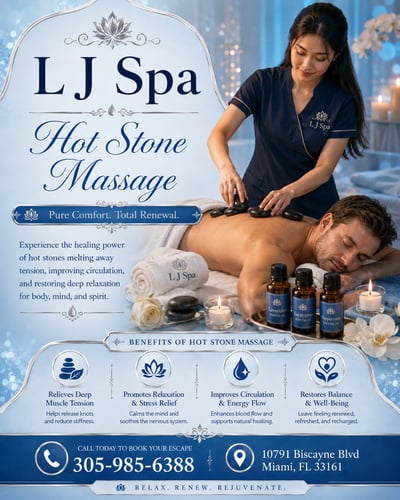 Here at L J Spa & Massage we love being a part of helping 
taking part in peoples wellness and a better life.