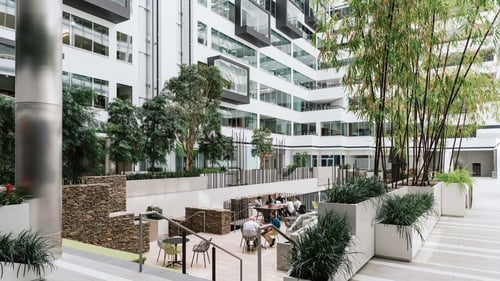 Building View at WeWork