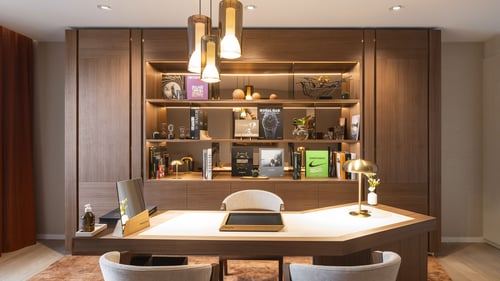 View of a Audemars Piguet boutique.