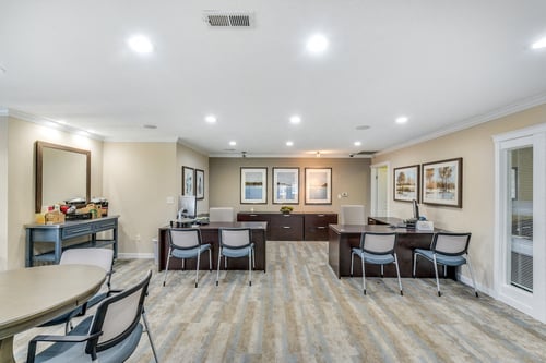 Community Lounge at Maple Crossing Apartments, Maple Valley, WA