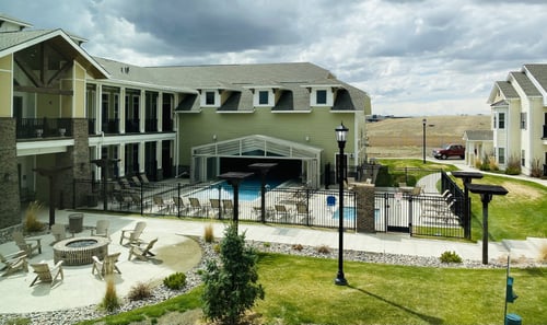 Exterior View at The Retreat Apartment Homes in Williston, ND 58801