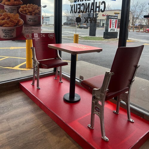 Collaboration KFC x Canadiens à Longueuil