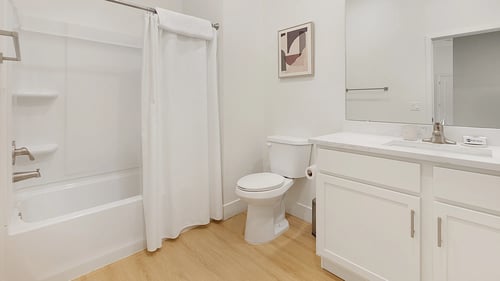 Bathroom at Aerie La Cholla Apartments in Tucson, AZ 85741