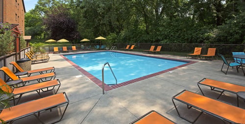 Swimming Pool at Pebblebrook Court, Bloomington, MN