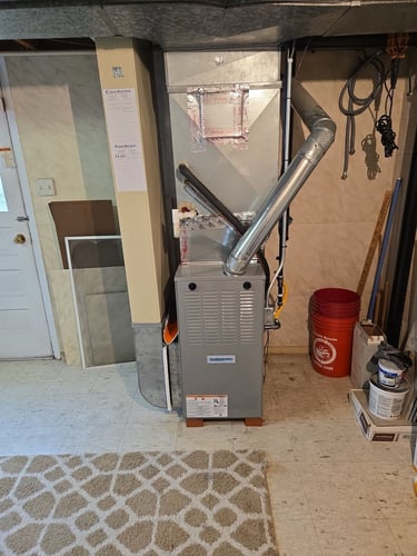 New furnace installation