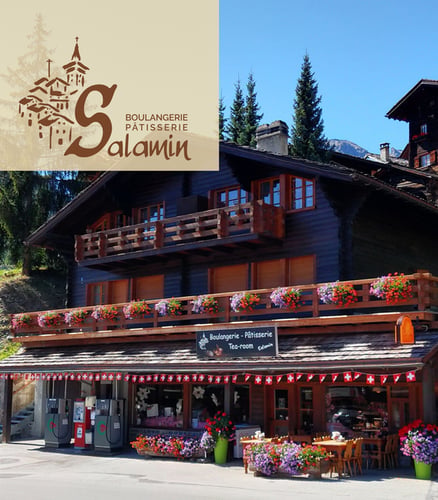Boulangerie Salamin à Grimentz, tea room – pain frais et pâtisseries artisanales