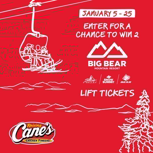 Enter for a chance to win ski lift tickets!