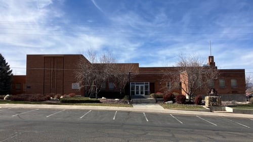 Church building of The Church of Jesus Christ of Latter-day Saints located at  80 S Center St in Escalante, UT.