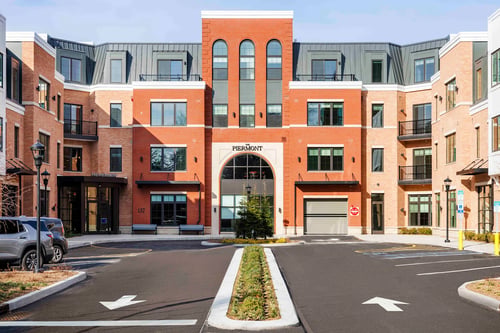 Property Exterior View at The Piermont Apartments, Hillsdale, NJ 07642