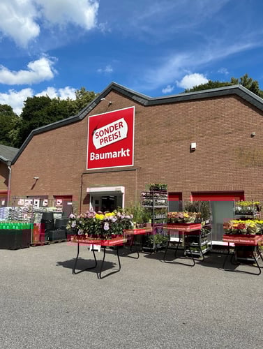 Außenansicht Sonderpreis Baumarkt, Vogelsmühle 17A in Radevormwald