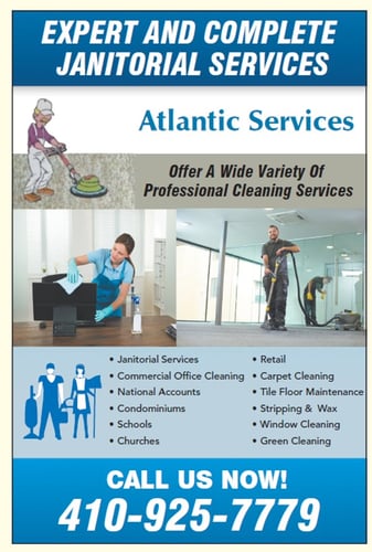 Atlantic Services  Commercial Cleaning Service.