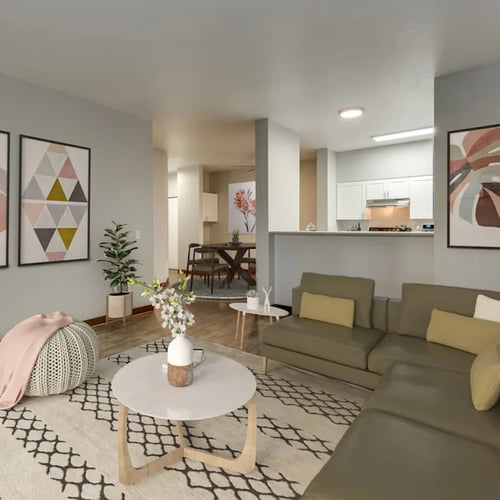 Landings at Morrison | Livingroom