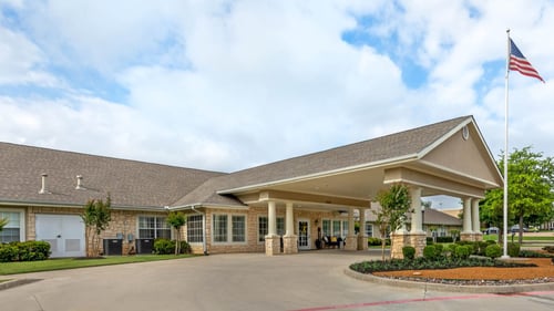 Brookdale Oak Hollow Entrance