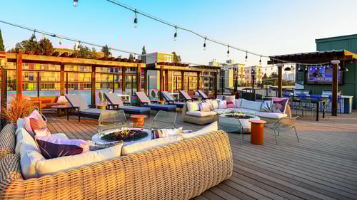 Rooftop Terrace at Eastlake 2851 Apartments, Seattle, WA